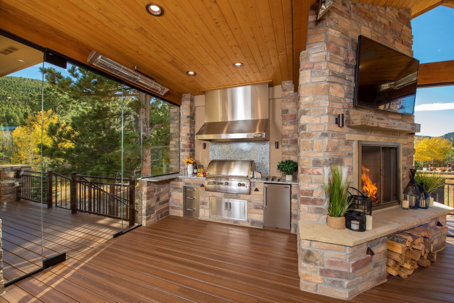 Elegance In The Evergreens Deck Patio Builder In Englewood