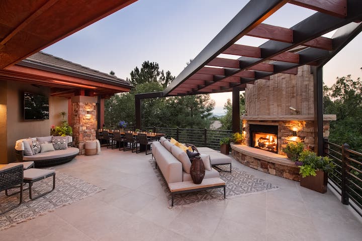 Contemporary Deck Design in Colorado Springs, CO | Colorado Custom Decks & Mosaic Outdoor Living