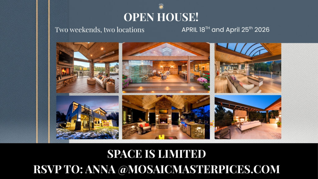 Join us for two open houses in April!